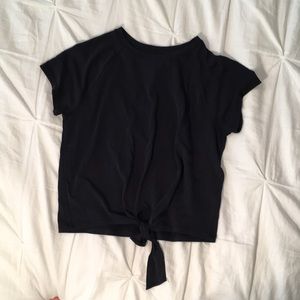 A comfy black shirt.
